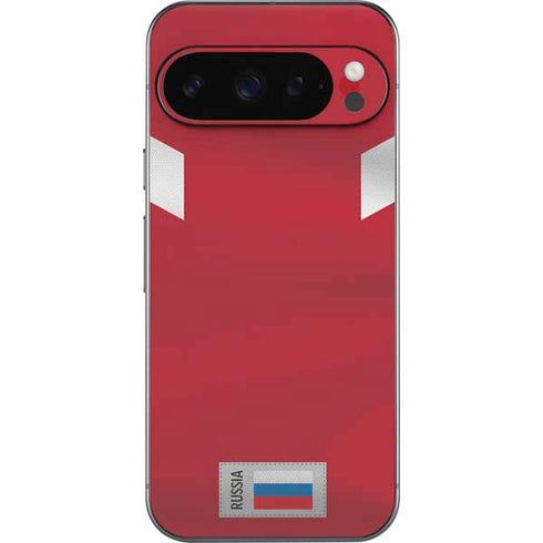 Russia Soccer Flag Google Pixel 9 Pro Skin